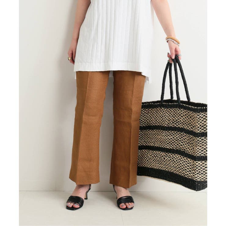 【SLOBE IENA】リネンフレアーパンツ◆ | B.C STOCK | 詳細画像32 