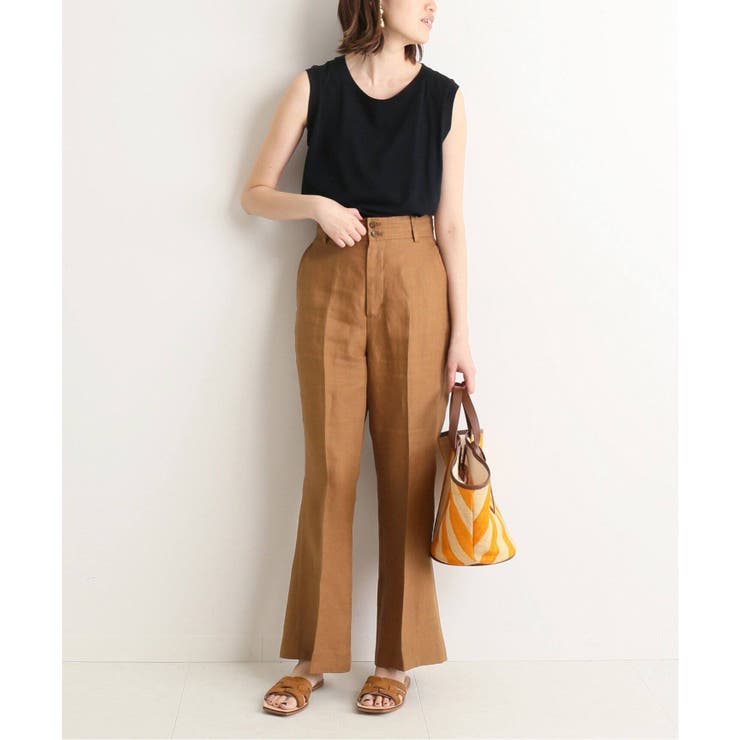 【SLOBE IENA】リネンフレアーパンツ◆ | B.C STOCK | 詳細画像33 