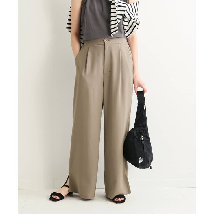 SLOBE IENA CIRCULATE WARM pants グレーA 38