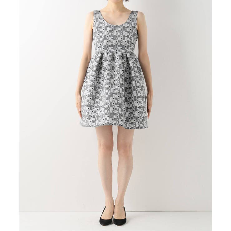 ＜Charles Chaton＞ jacquard mini dress | B.C STOCK | 詳細画像3 