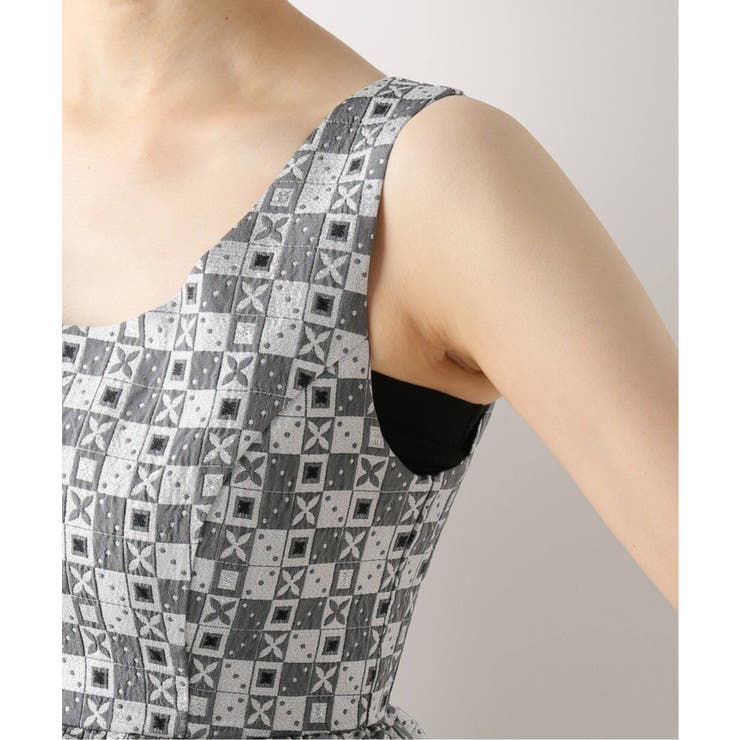 ＜Charles Chaton＞ jacquard mini dress | B.C STOCK | 詳細画像8 