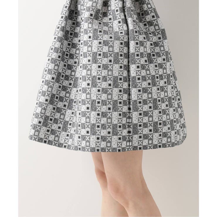 ＜Charles Chaton＞ jacquard mini dress | B.C STOCK | 詳細画像10 