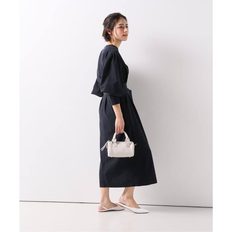 spick and span ギャザースリットシャツワンピース spick and span ギャザースリットシャツワンピース