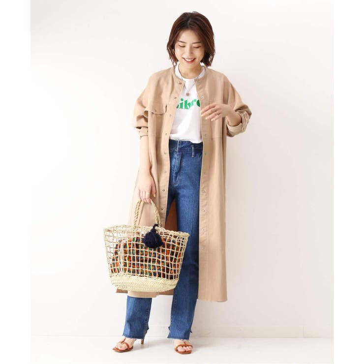 Spick and Span】コットンピケシャツワンピース2◇[品番