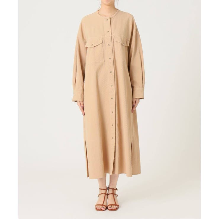 Spick and Span】コットンピケシャツワンピース2◇[品番