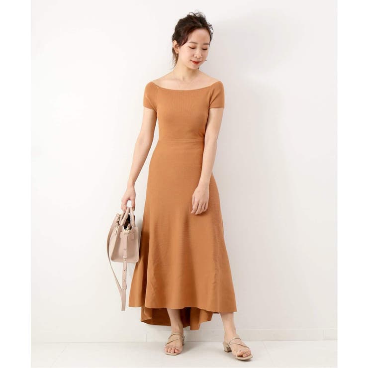 U×MIRAI M フレンチスリーブドレス3◇[品番：BYCW0004013