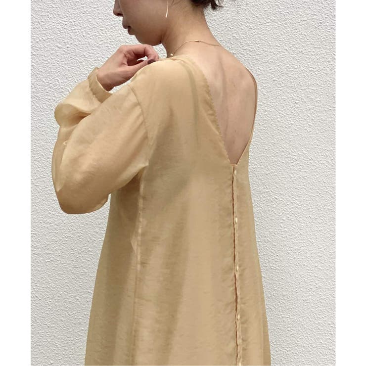 NOBLE ノーブル】#シースルーワンピース◇[品番：BYCW0003149