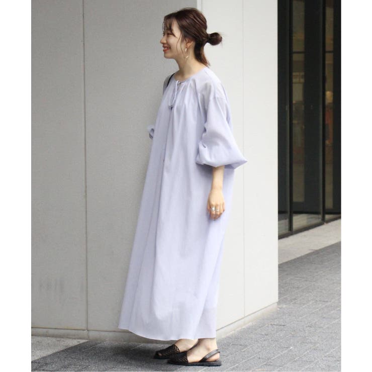 Fumiko.Aoyagi×JS ヨウリュウギャザーワンピース◇[品番