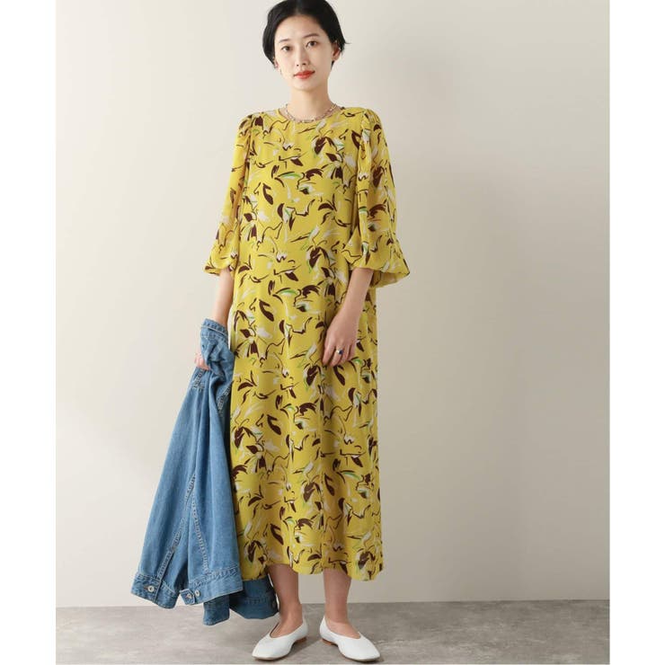 Journal Standard ジョーゼットフラワーパフワンピース 品番 Bycw B C Stock ベーセーストック のレディースファッション通販 Shoplist ショップリスト