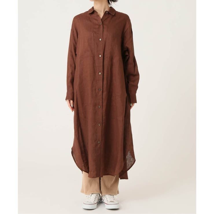 未使用 BACCA ロングシャツドレス 定価35,