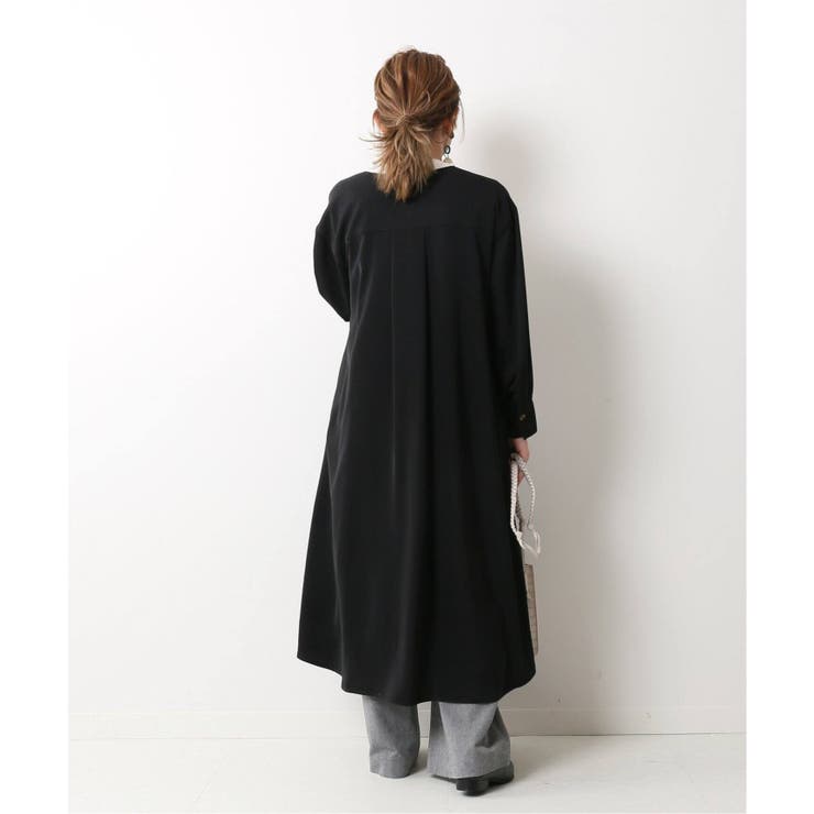 B.C STOCK ベーセーストック】2way コートワンピース◇[品番 B.C STOCK ベーセーストック】2way コートワンピース◇[品番