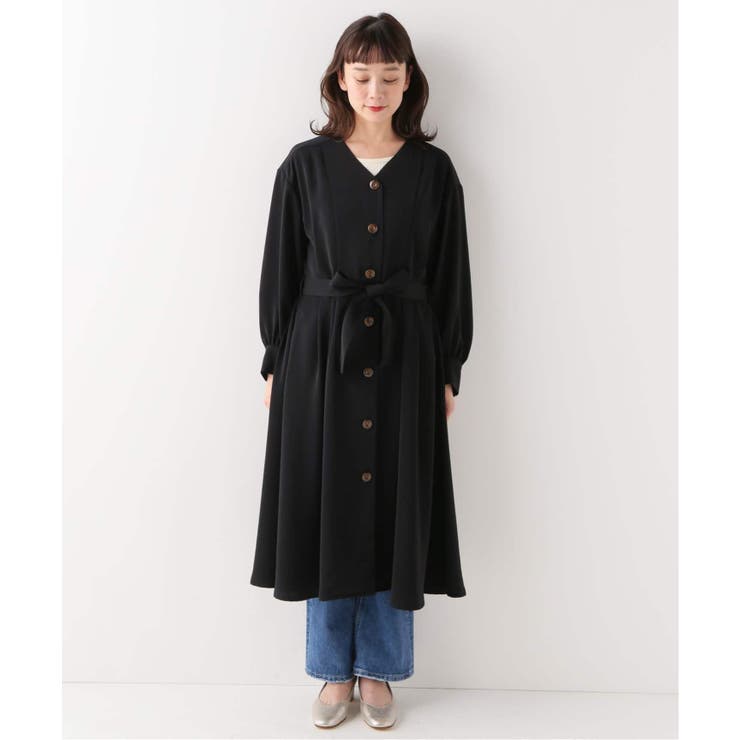 B.C STOCK ベーセーストック】2way コートワンピース◇[品番