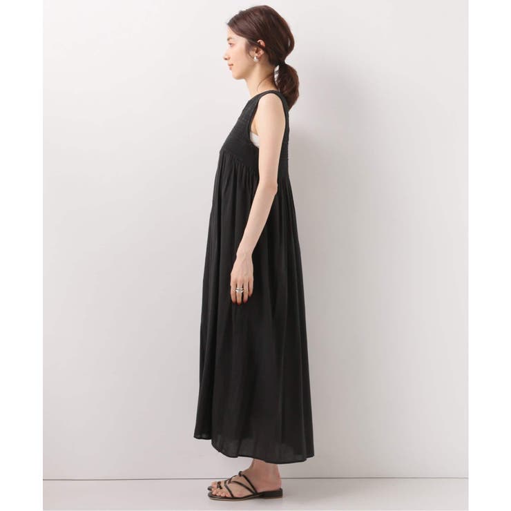 B.C STOCK ベーセーストック】レースハギギャザーワンピース◇[品番