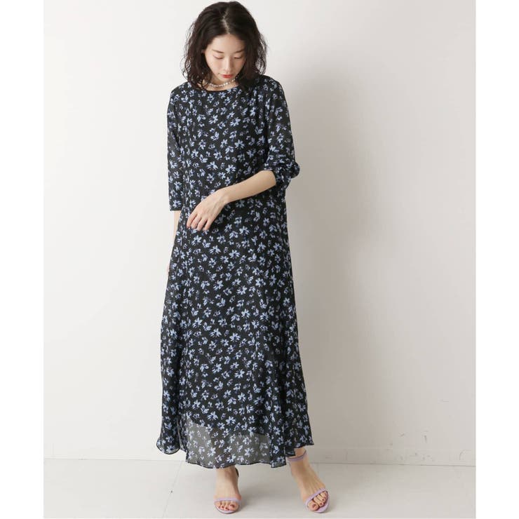 Plage Celeste Flower フレアワンピース 品番 Bycw B C Stock ベーセーストック のレディースファッション通販 Shoplist ショップリスト