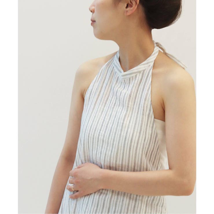 Vent et Plage プラージュ キャミワンピース Sheer cupro cami