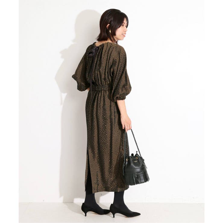 VERMEIL par iena＞ ドルマンバルーントップワンピース◇[品番