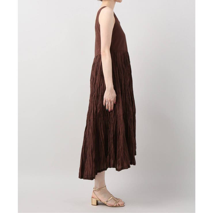 CASA FLINE/カーサフライン】 Linenヘムドレス◇[品番：BYCW0007452 