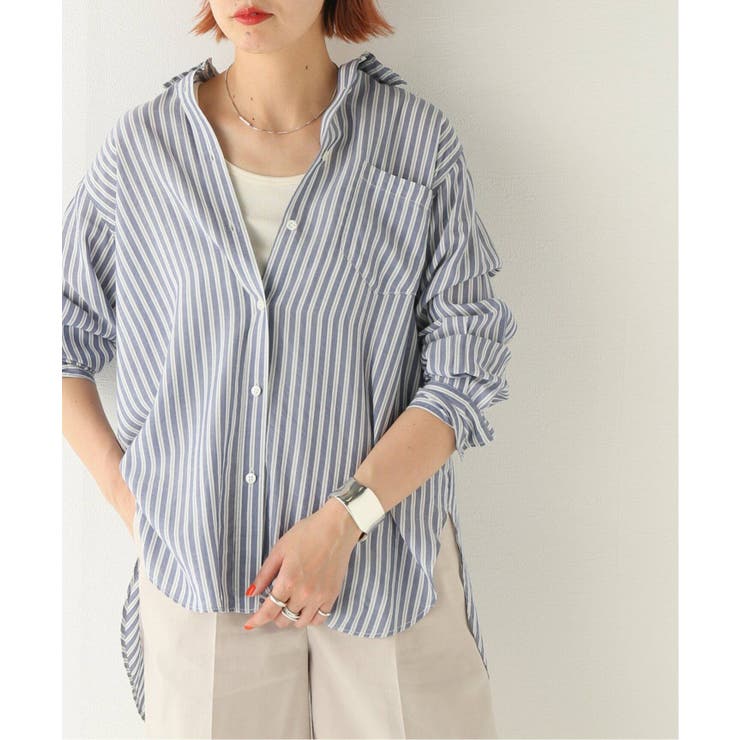 出産祝いなども豊富 JOURNAL STANDARD]リヨセルコンバックスリットシャツ◇[品番 トップス