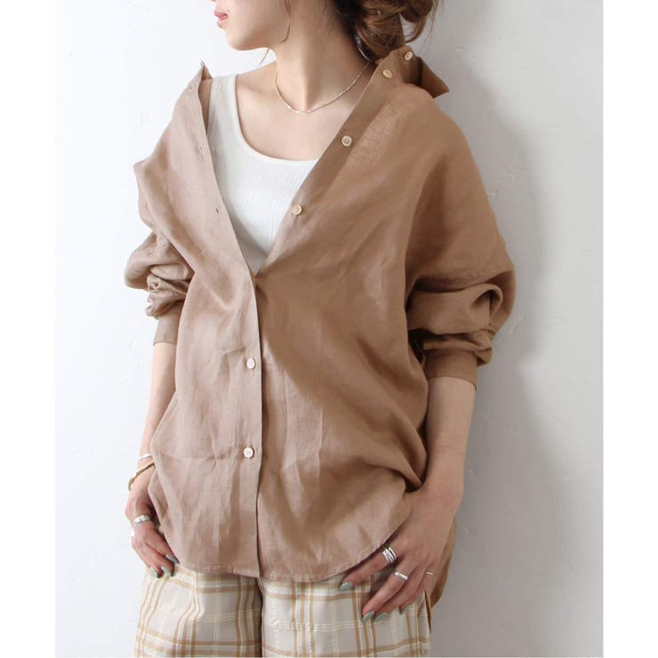 JOURNAL STANDARD】テレデラン60リネンBIGシャツ◇[品番