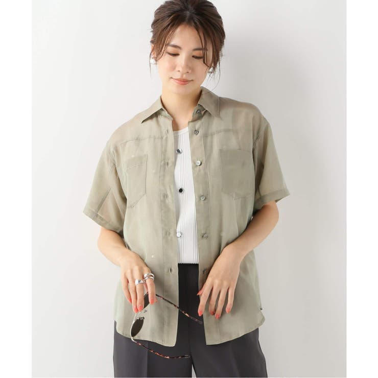Neon Sign ネオンサイン Sheer Space Shirt 品番 Bycw B C Stock ベーセーストック のレディースファッション通販 Shoplist ショップリスト