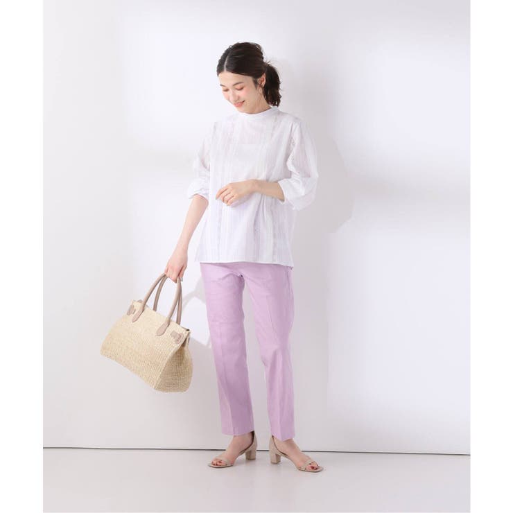 【Time sale】Spick and Span ドビーロンレースブラウス Spick and Span]ドビーロンレースブラウス◇[品番：BYCW0003934]｜B.C