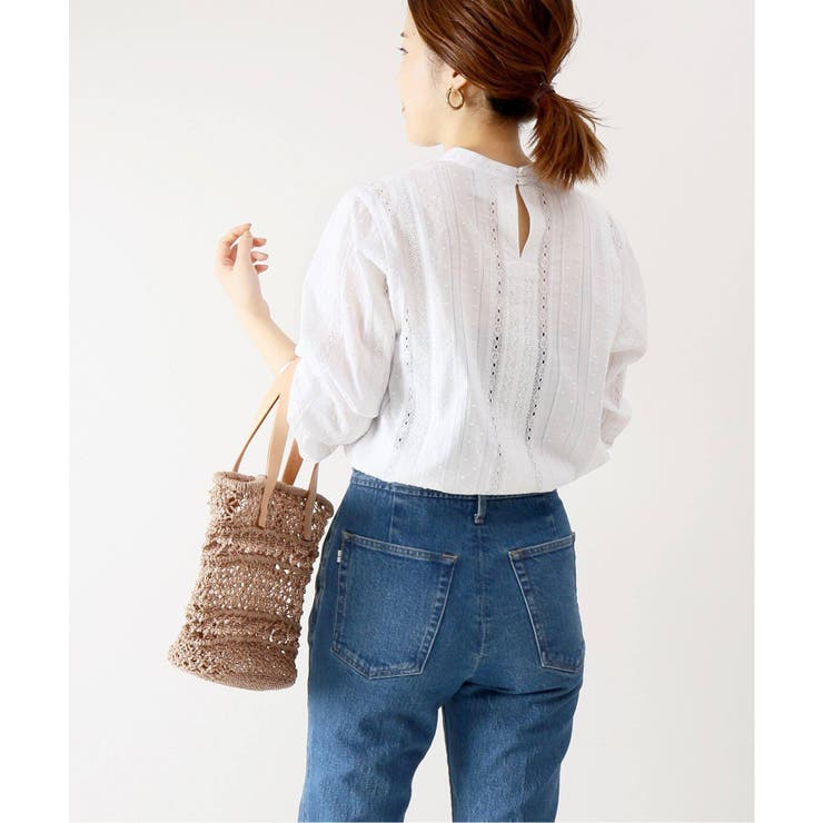 Spick &amp; Span - 【Time sale】Spick and Span ドビーロンレースブラウス 楽天市場】【SALE／60%OFF】ドビーロンレースブラウス Spick
