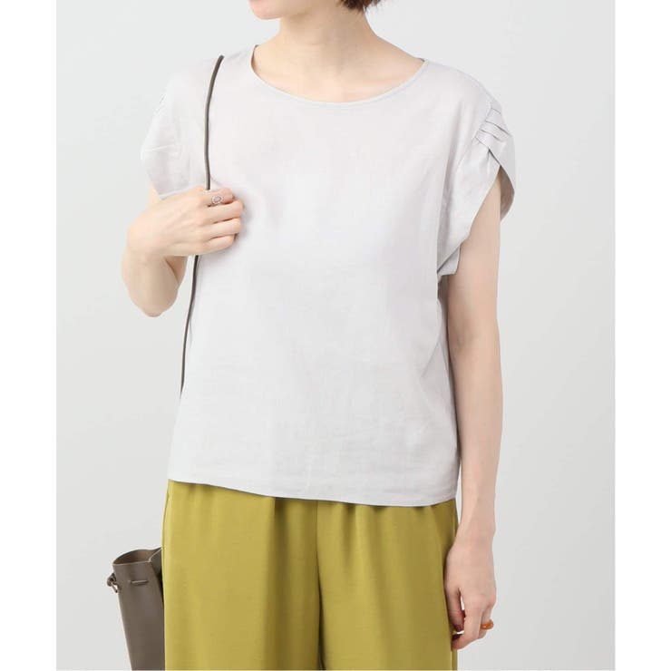 B C Stock レーヨン麻ライト袖タックブラウス 品番 Bycw B C Stock ベーセーストック のレディースファッション通販 Shoplist ショップリスト