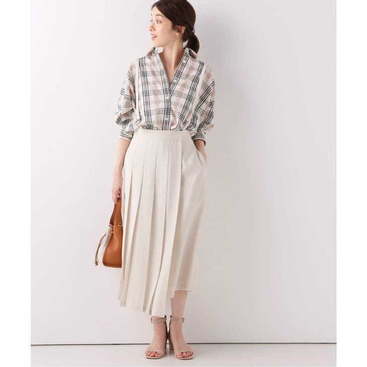 Spick and Span]#アシメプリーツスカート[品番：BYCW0003939]｜B.C  