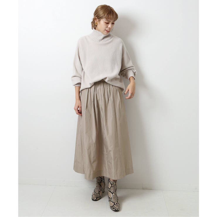 Spick and Span＞ ライトタフタギャザースカート◇[品番：BYCW0011997