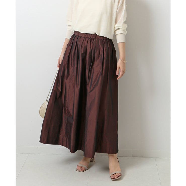 ＜Spick and Span＞ ライトタフタギャザースカート◆[品番：BYCW0011997]｜B.C  STOCK（ベーセーストック）のレディースファッション通販｜SHOPLIST（ショップリスト）