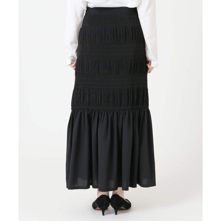 【Spick and Span】JUST シャーリングロングスカート Spick and Span＞ 【JUST】シャーリングロングスカート◇[品番