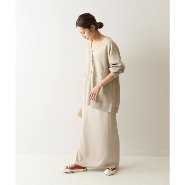 FRAMeWORK]ヘビーサテンタイトスカート◇[品番：BYCW0004047