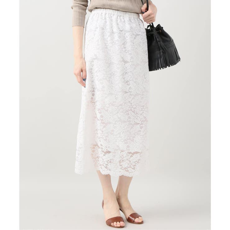 B C Stock スカラップレーススカート 品番 Bycw B C Stock ベーセーストック のレディースファッション通販 Shoplist ショップリスト