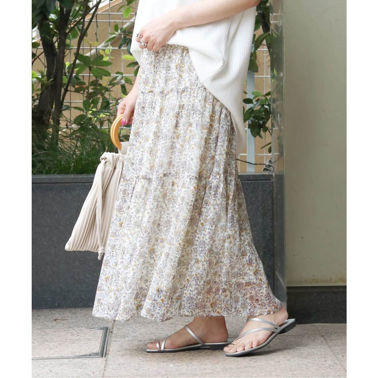 新品タグ付き】NOBLE シアーシフォンプリーツキャミワンピース noble