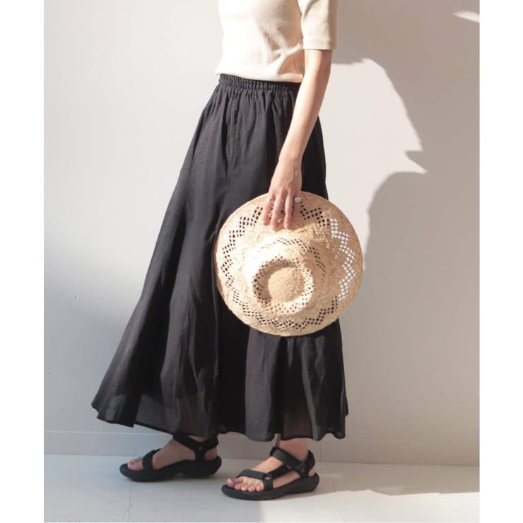 【SLOBE IENA】コットンボイルフレアロングスカート◆[品番：BYCW0004577]｜B.C  STOCK（ベーセーストック）のレディースファッション通販｜SHOPLIST（ショップリスト）