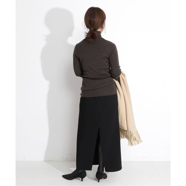 VERMEIL par iena> ゴムマルチスリットロングスカート◇[品番 VERMEIL par iena> ゴムマルチスリットロングスカート◇[品番