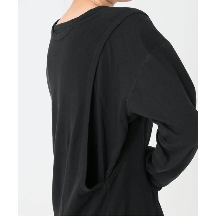 CITYSHOP  SLIT RIB-LAYERED カットソー CITYSHOP（シティーショップ）の「SLIT RIB-LAYERED カットソー◇（T