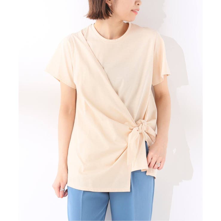 【海外輸入】 Spick and Span]【Venit】 アシンメトリートップス[品番 トップス
