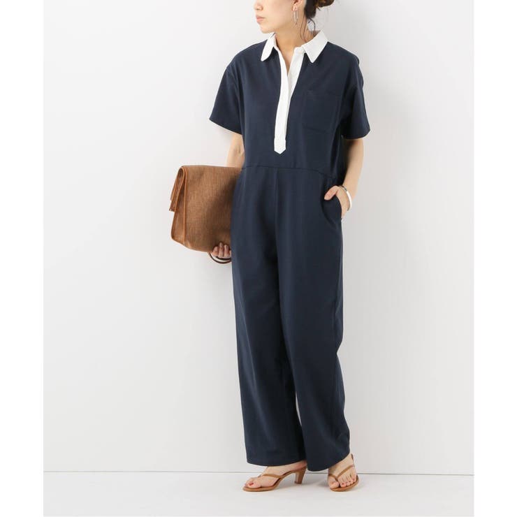 JW バイカラーオールインワン◇[品番：BYCW0007504]｜B.C STOCK