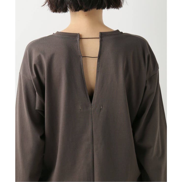 IENA＞ 【Loro/ローロ】DELTA SLIT LONG Tシャツ[品番
