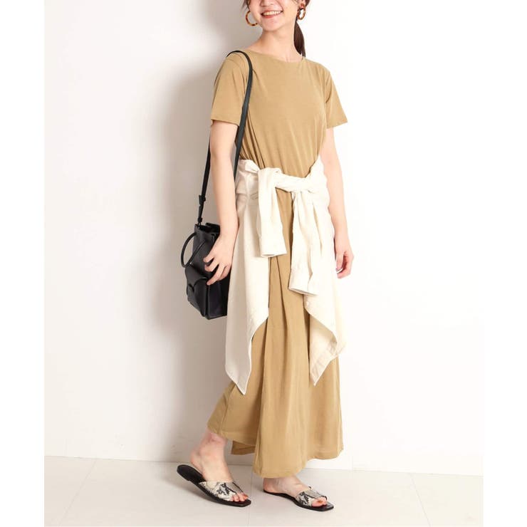 Slobe Iena ボートネックオーバーラップワンピース 品番 Bycw B C Stock ベーセーストック のレディースファッション通販 Shoplist ショップリスト