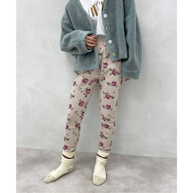 SLOBE IENA＞ ワッフルレギンス◇[品番：BYCW0010198]｜B.C
