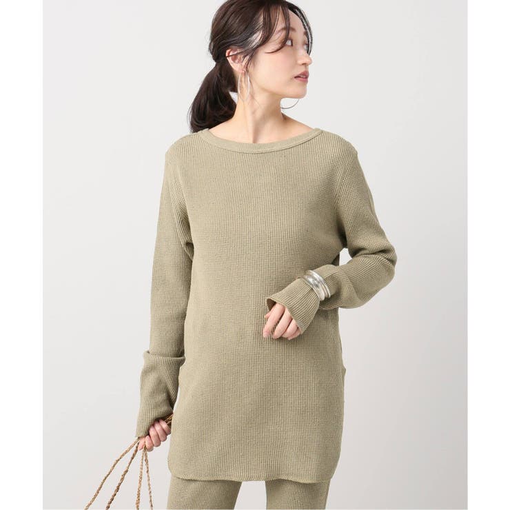 Plage】ワッフルヘンリープルオーバー[品番：BYCW0004610]｜B.C STOCK