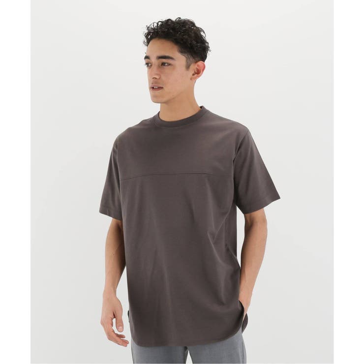 EDIFICE>GIZA * SUVIN クルーネック Tシャツ[品番
