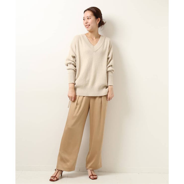 Spick and Span スピックアンドスパン】柄編みプルオーバー◇[品番