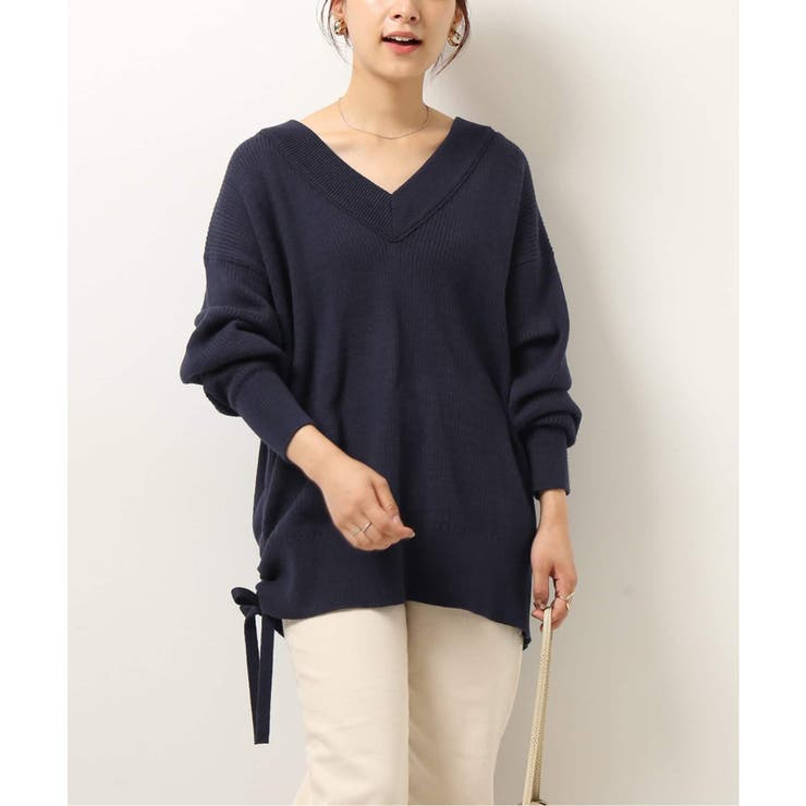 スピック＆スパン 美品プルオーバーニット Spick＆Span（スピック アンド スパン） ニット セーター コットン
