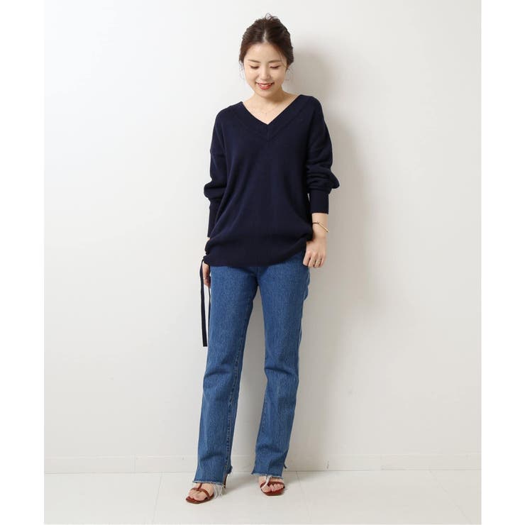 Spick and Span スピックアンドスパン】柄編みプルオーバー◇[品番