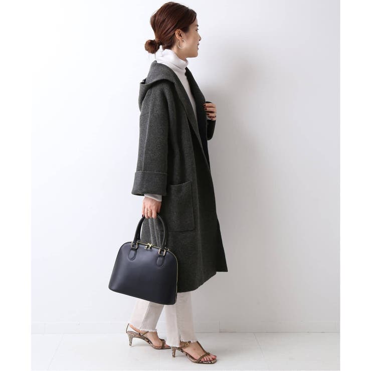 Spick and Span＞ ポンチローマフーディーコート◇[品番