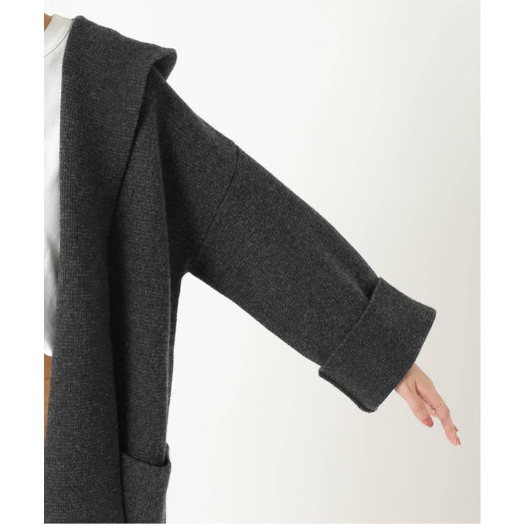 Spick and Span＞ ポンチローマフーディーコート◇[品番