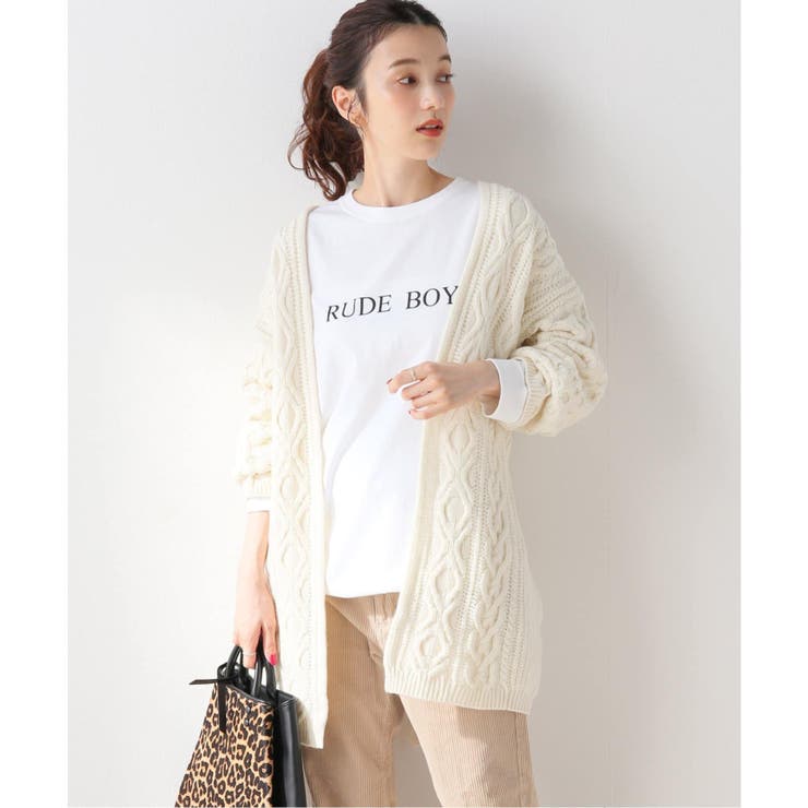 FRAMeWORK＞ アランガウンカーディガン[品番：BYCW0009522]｜B.C STOCK 